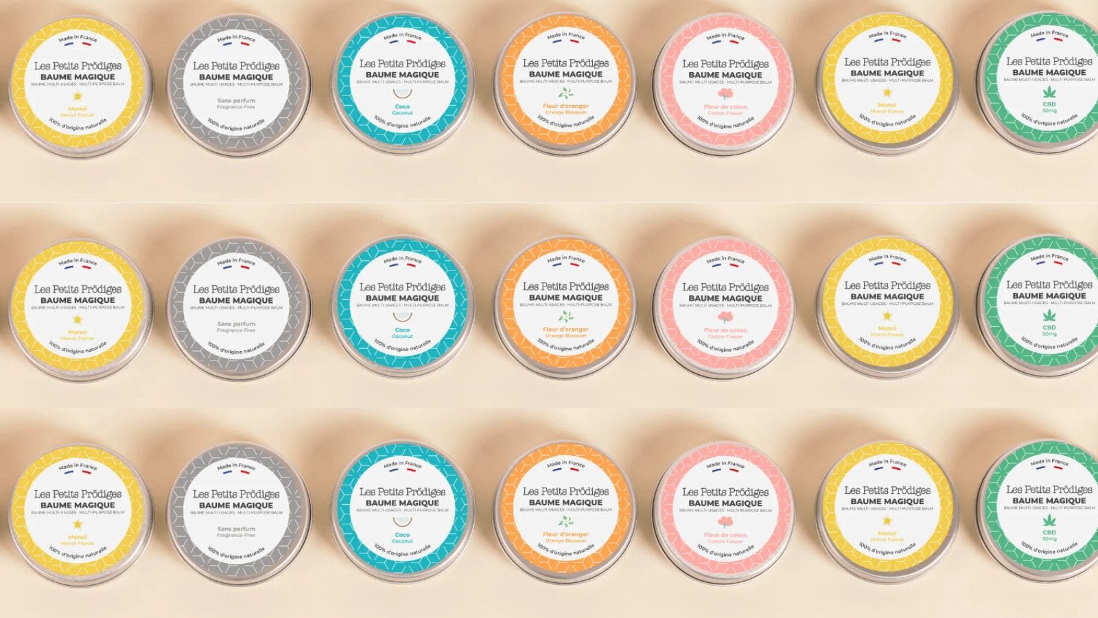 Les Petits Prödiges marque française de cosmétique naturelle.