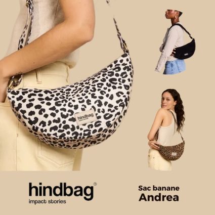 Sac banane demi-lune "Andrea"