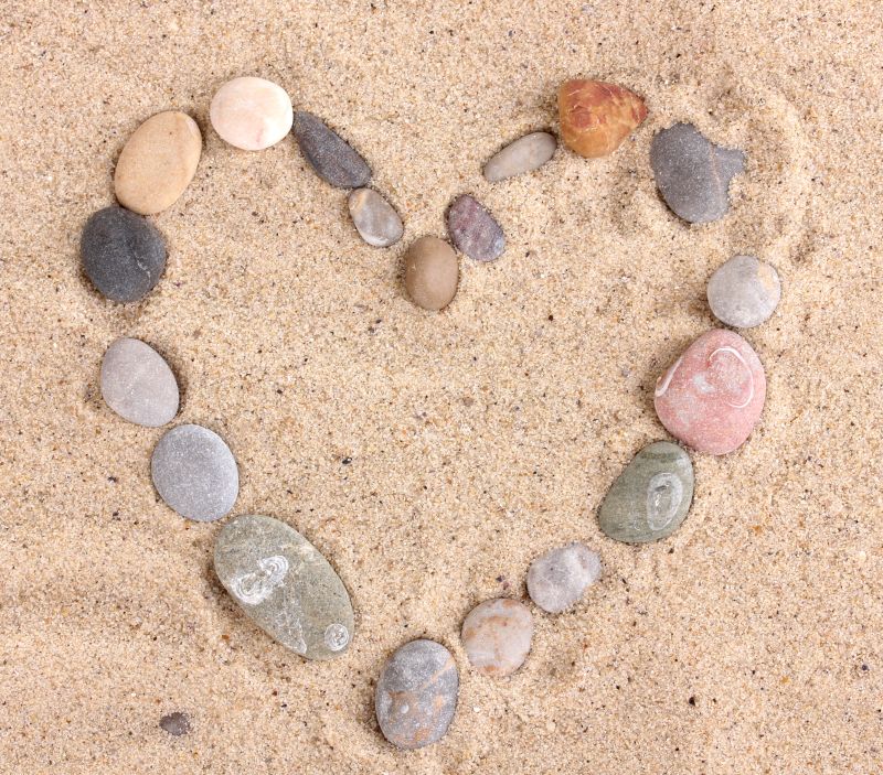 Coeur sable fête des mères éthique article de blog